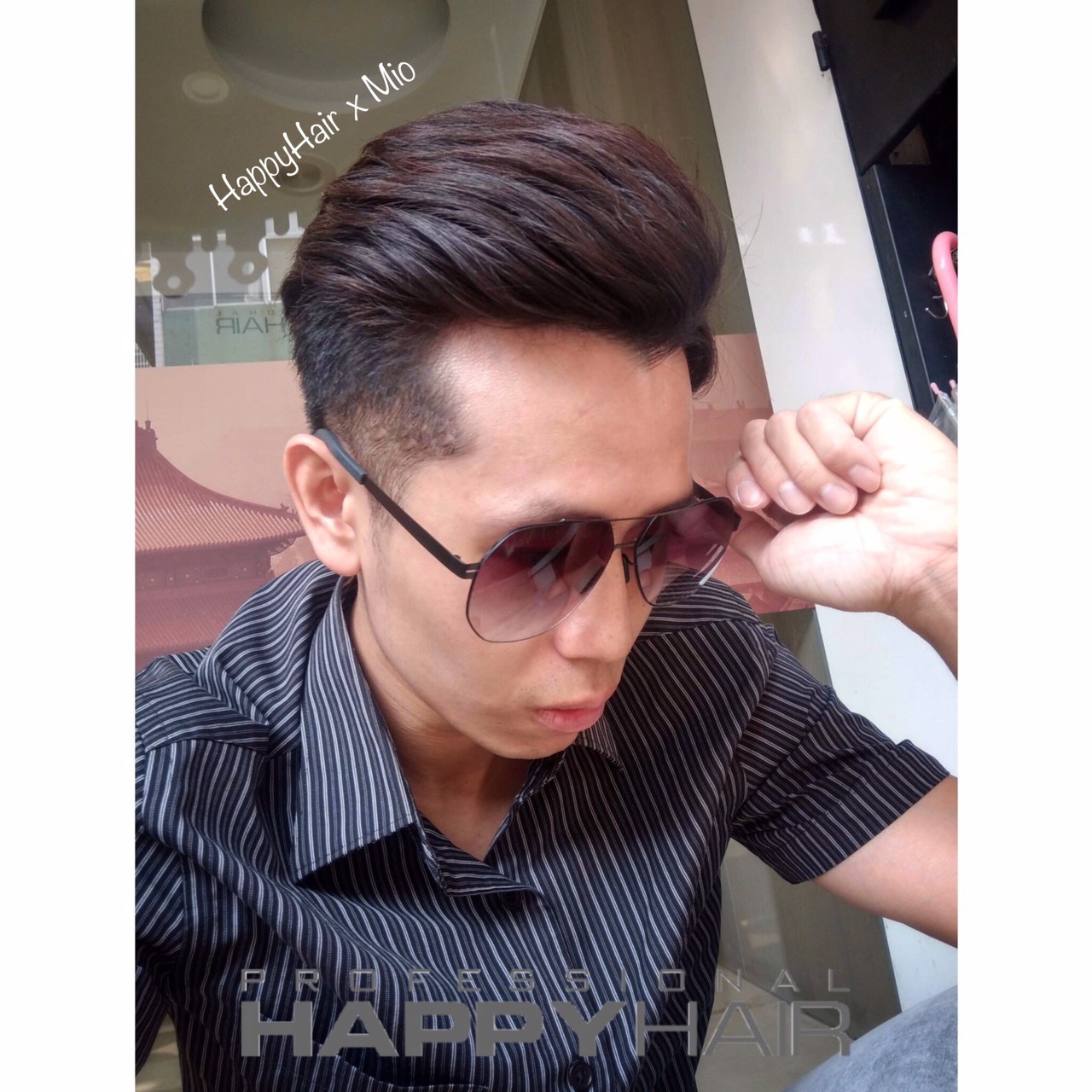 ｍ式剪髮男生韓式油頭